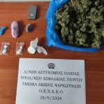 29-9-2024 Ακόμη μια σύλληψη στην Ηλεία για διακίνηση ναρκωτικών